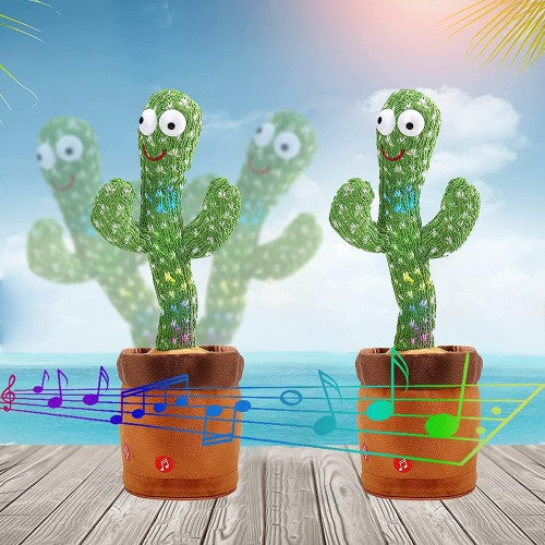 CACTUS VORBITOR SI DANSATOR care repeta ce spun copiii