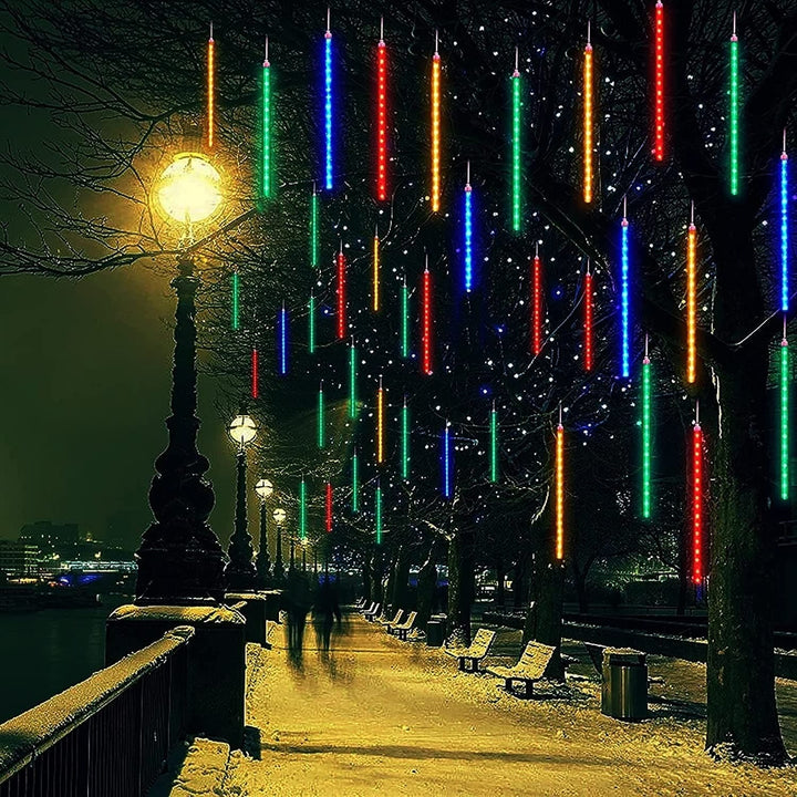 INSTALATIE 8 TURTURI CU LED LUMINOSI