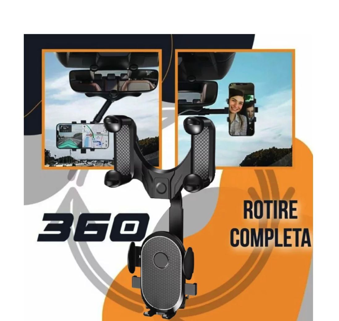 SUPORT TELEFON CU PRINDERE PE OGLINDA RETROVIZOARE