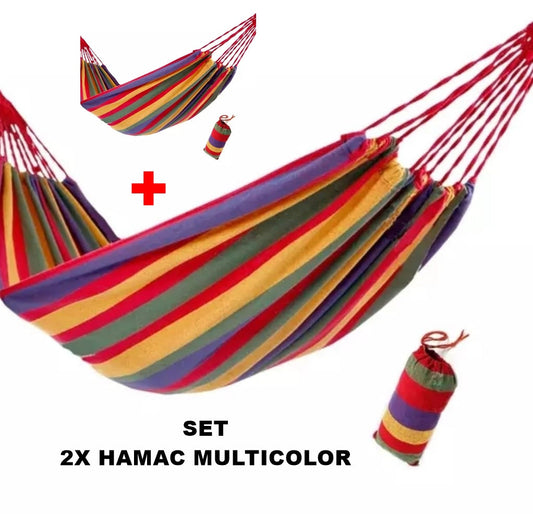 2 X HAMAC MULTICOLOR