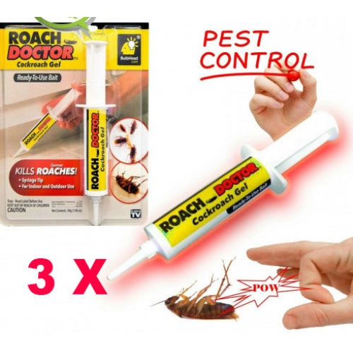 Set 3 x Insecticid tip seringa, solutie antigandaci