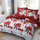 Lenjerie de pat de Craciun 6 piese
