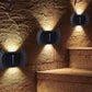 SET 4X LAMPA SOLARA CU LUMINA BIDIRECTIONALA