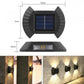 SET 4X LAMPA SOLARA CU LUMINA BIDIRECTIONALA