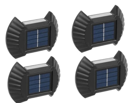 SET 4X LAMPA SOLARA CU LUMINA BIDIRECTIONALA