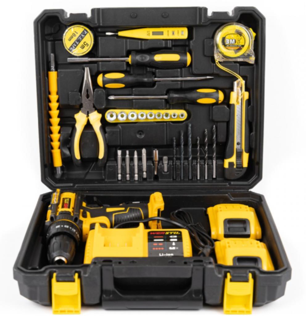 TRUSA AUTOFILETANTA CU 2 ACUMULATORI