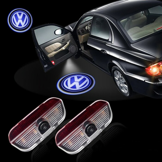 Set 2 Lampi Proiectoare Led Logo Universale VW VOLKSWAGEN